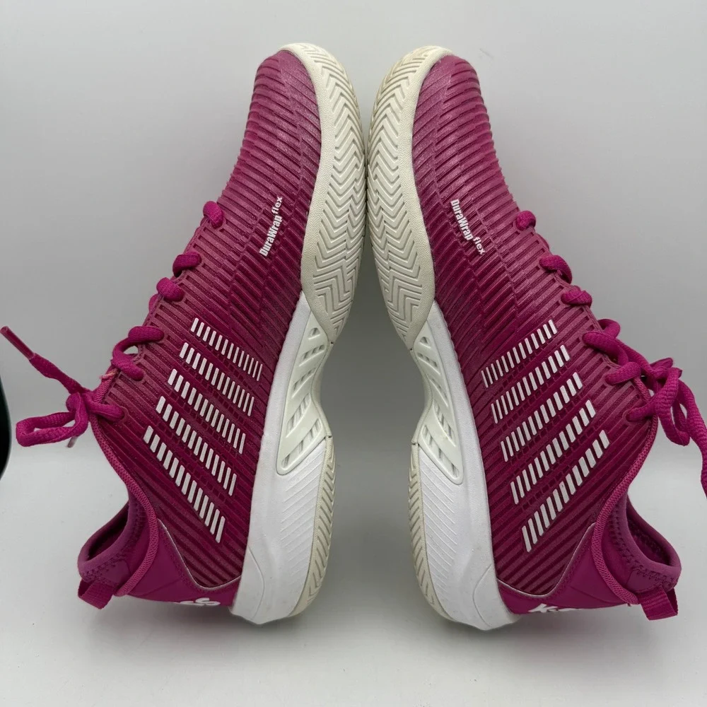 K-Swiss Hypercourt Supreme Tennis Shoes Womens 10 Magenta Pink 96615-666-M LOW